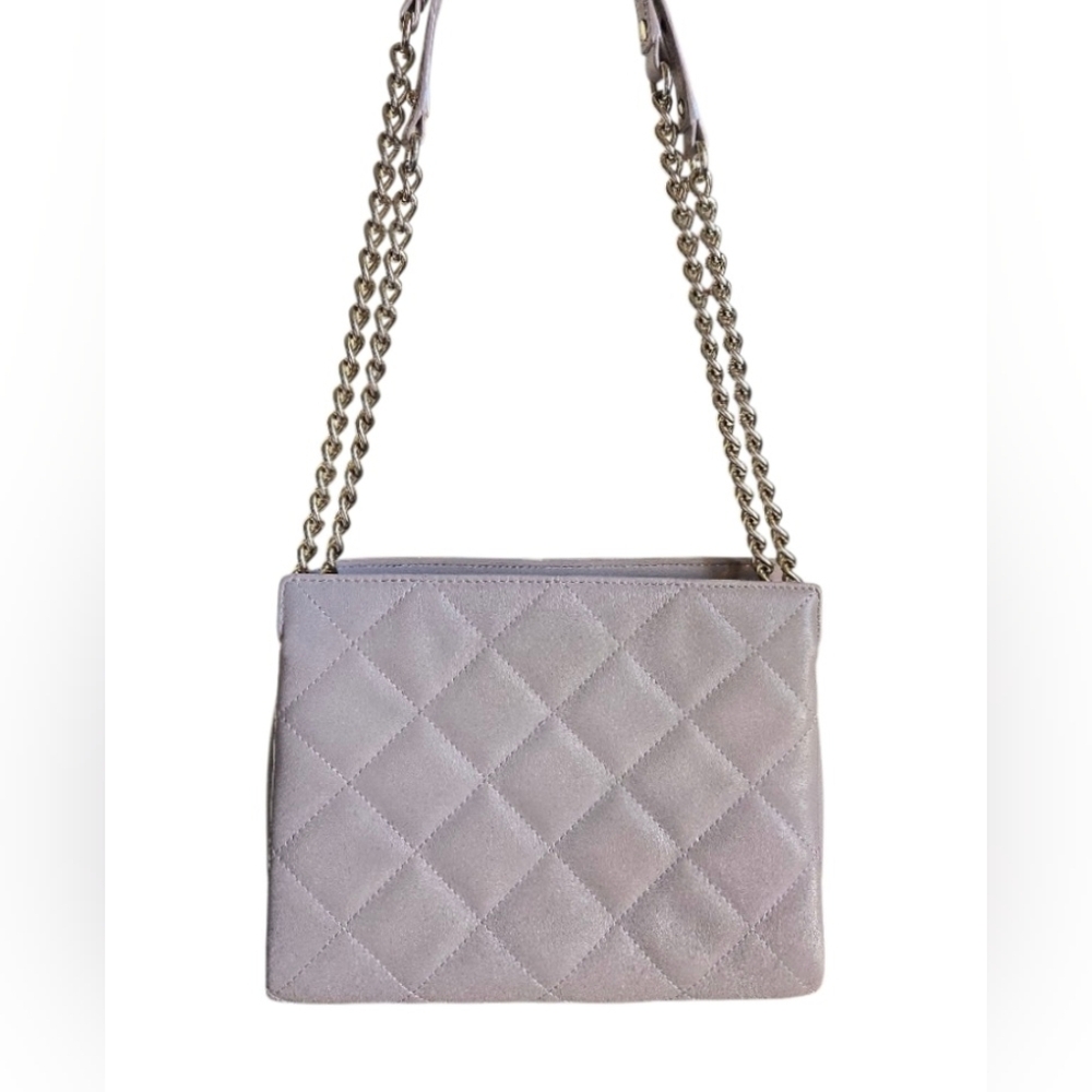 kate spade Quilted Leather Chain Shoulder Bag in Light Pink - Picture 4 of 14